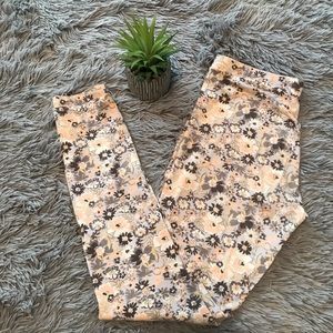 Floral leggings